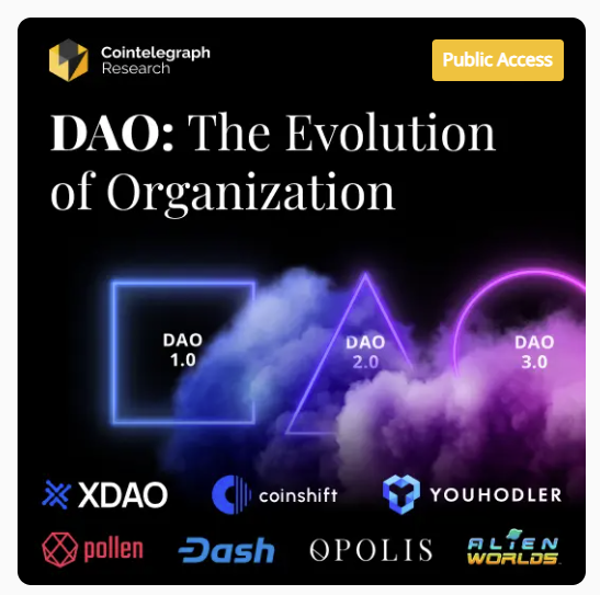 DAO evolution report cover