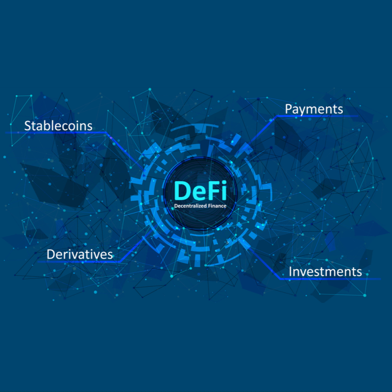 Decentralized finance interface